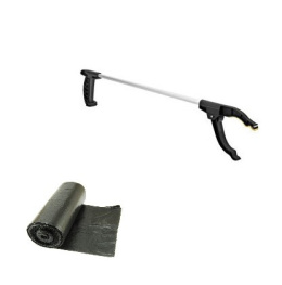 Zbierak z uchwytem podnoszenie z ziemi smieci Worki