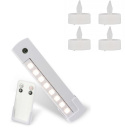 LED Lampka podszafkowa LED sciemnialna pilot 3xAAA Tealighty 