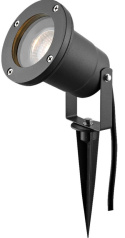 LED Lampa reflektor BLACK ogrodowy IP54 wbijany GU10  