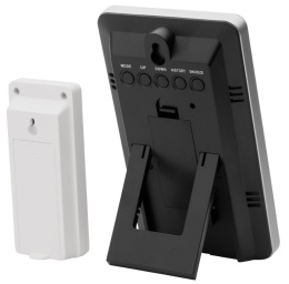 Stacja pogody termometr higrometr zegar ciśnienie 60m