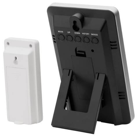 Stacja pogody termometr higrometr zegar ciśnienie 60m