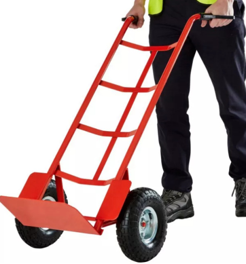 WÓZEK TRANSPORTOWY 150 kg solidny 115cm wysokość