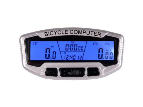 Licznik rowerowy wodoodporny LCD 28 funkcji rower