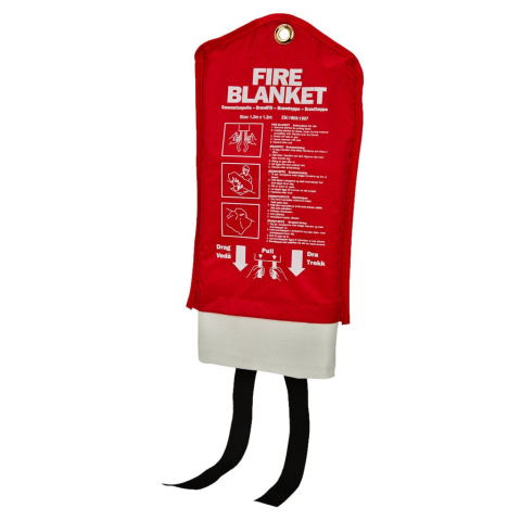 KOC GAŚNICZY 1.2x1.2m włókno szklane EN-1869 500 stopni