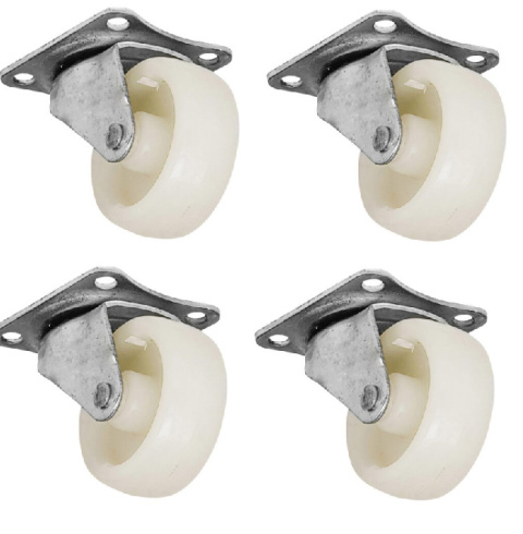 KOŁA nylon meblowe 30mm 15kg galwanizowane 4szt obrotowe