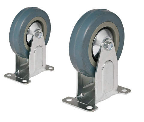 Koła jezdne stałe Szer 18 x Wys 70 x śr 50 mm guma 4szt