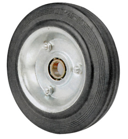 Koło gumowe wózka taczki 110kg 16cm łożysko