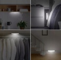 LED Lampka magnes LED 3m czujka ruchu baterie 3xAAA 8 diód zwy