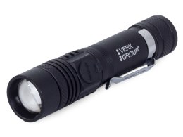 MOCNA Latarka taktyczna LED cree zoom XM-L T6 AKU ALU