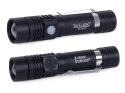 MOCNA Latarka taktyczna LED cree zoom XM-L T6 AKU ALU