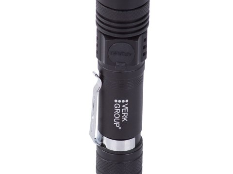 MOCNA Latarka taktyczna LED cree zoom XM-L T6 AKU ALU