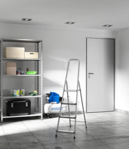 Drabina 3 stopnie 150kg wysokość poręczą EN131 PODEST 61CM