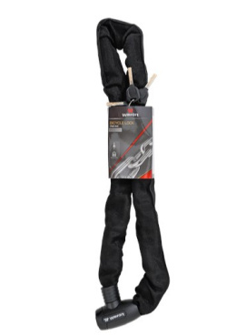 Łańcuch blokada 1,2cm motor rower skuter 2 klucze GRUBY MOCNY