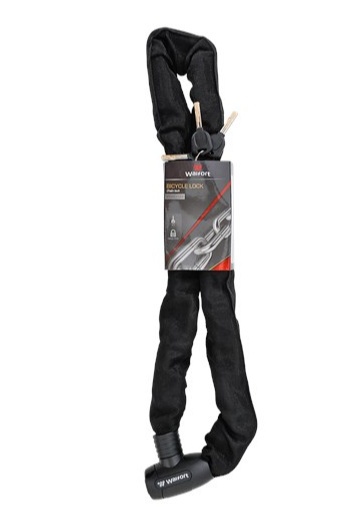 Łańcuch blokada 1,2cm motor rower skuter 2 klucze GRUBY MOCNY