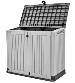 Skrzynia ogrodowa BAX 130 X 110 X 74CM zamykana KLUCZ