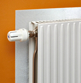 0,6m 50cm Ekran za grzejnikowy pianka 5mm ALU oszczędzaj