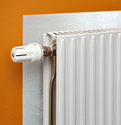 0,5m 110cm Ekran za grzejnikowy pianka 5mm ALU oszczędzaj