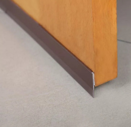 Listwa uszczelniająca FOXI BRONZE 100cm pełna naklejana