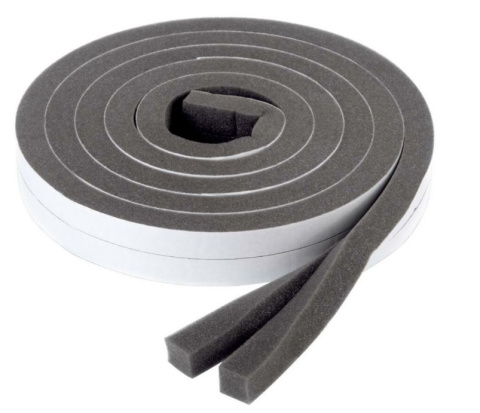 Uszczelka uszczelnia FOXI GREY 6m pianka z taśmą 17mm