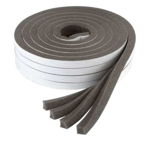 Uszczelka uszczelnia FOXI GREY 15m pianka z taśmą 17mm