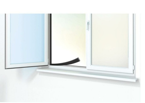 Uszczelka uszczelniająca FOXI WHITE 6m pianka z taśmą 9mm