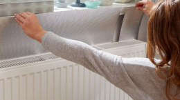 1m 55cm Ekran grzejnikowy pianka 5mm ALU odbija 95%HOT