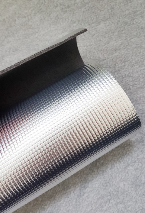 2m 55cm Ekran grzejnikowy pianka 5mm ALU odbija 95%HOT