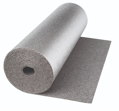 1,2m 50cm Ekran zagrzejnikowa pianka 3mm ALU połysk refleksyjna