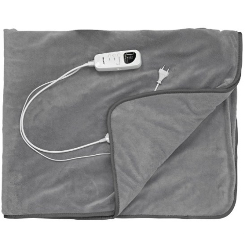 Elektryczny koc pilot szeroki duży 130cm 180cm 6 poziomów