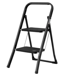 Składany Podest roboczy dwustopniowy 150kg stal WYTRZYMAŁY