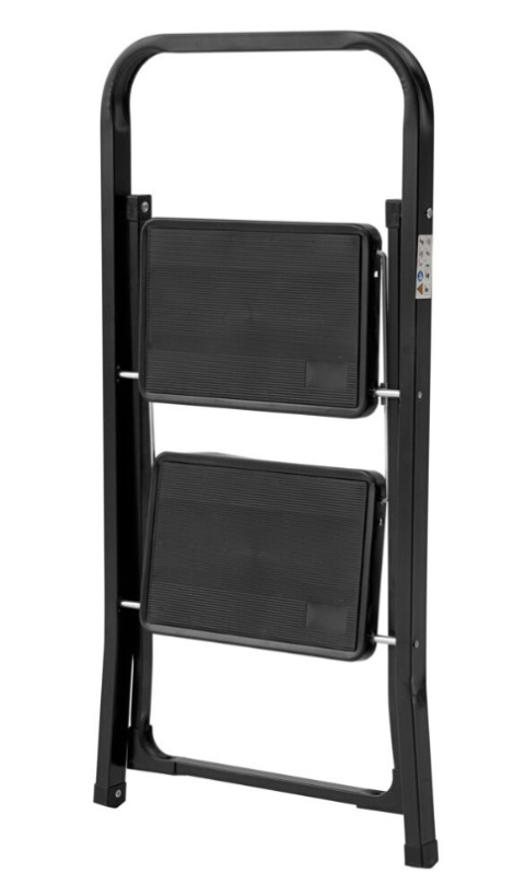 Składany Podest roboczy dwustopniowy 150kg stal WYTRZYMAŁY