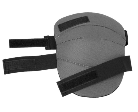 Wygodne duże na rzepy nakolanniki ogrodowe szare