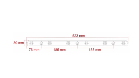 Suszarka sufitowa łazienka balkon 6prętów 100cm biała