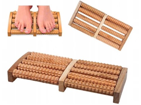 Masażer stópy drewniany roller 2x5 pomasujemy stopki ?