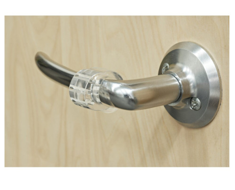 Odbojnik PVC klamki brak obijania bezbarwny 5szt kompl