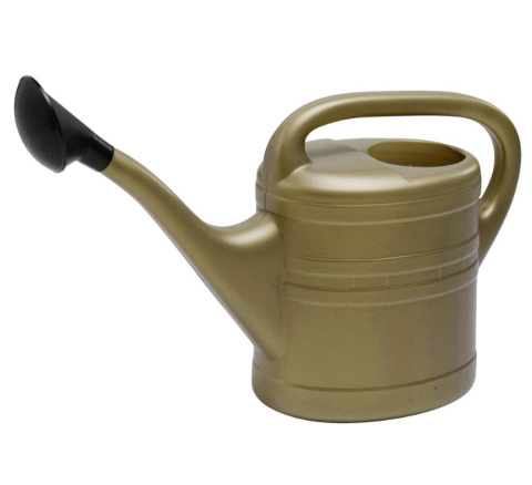 KONEWKA czarna 5l praktyczna z sitkiem domowa lekka