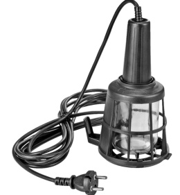Lampka Warsztatowa 5m guma szklany bezpieczny klosz