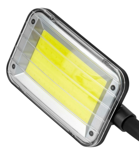 Lampka LED 8W 1000lm 2000 mAh AKU magnes ramię elastyczne szperacz