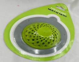 Silikonowe sitko do zlewu zielone szare odporne na wysokie temperatury