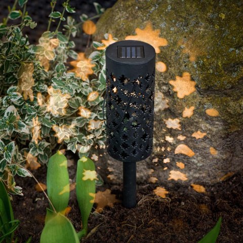 Nowoczesne lampy solarne w formie latarenek do ogrodu - 4 sztuki