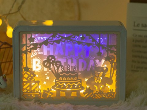 Lampa Nocna 3D - Magia Światła w Twoim Domu