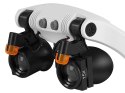 Lupa okulary zegarmistrzowskie naprawa 25x 20x LED wysoka