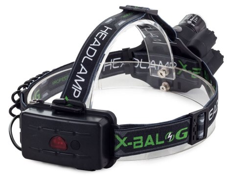 Latarka czołówka UV LED MOC 400m AKU wojsko USB ALU lotnicze