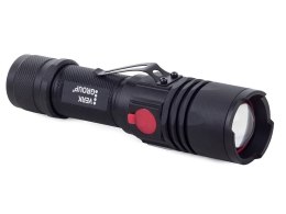 Nowoczesna latarka LED z systemem zoom - idealna do użytku outdoorowego