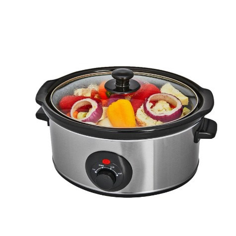 Wolnowar 200 W 3,5l ceramiczna misa czarny 3 tryby pracy