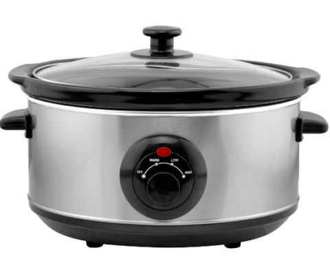 Wolnowar 200 W 3,5l ceramiczna misa czarny 3 tryby pracy