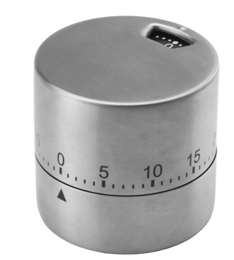 Minutnik kuchenny stalowy 6cm do 60min analogowy