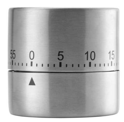 Minutnik kuchenny stalowy 6cm do 60min analogowy