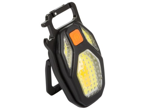 Nowoczesny brelok z latarką LED, otwieraczem i wkrętakami