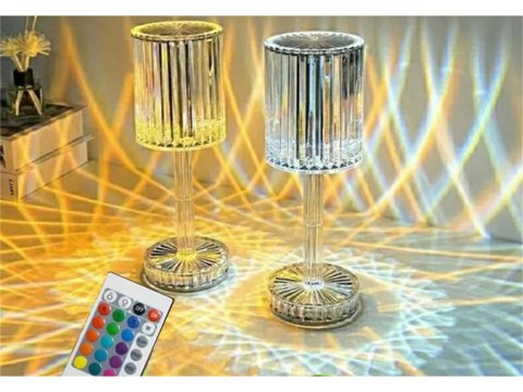 Nowoczesna lampka nocna RGB z pilotem - twój klucz do komfortu i magii